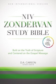 Book Notice: THE LOGOS NIV ZONDERVAN STUDY BIBLE