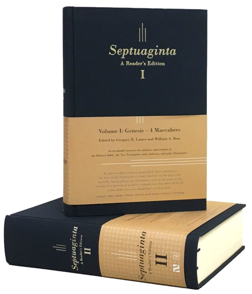 Book Notice: SEPTUAGINTA: A READER’S EDITION, by Gregory R Lanier and William A Ross