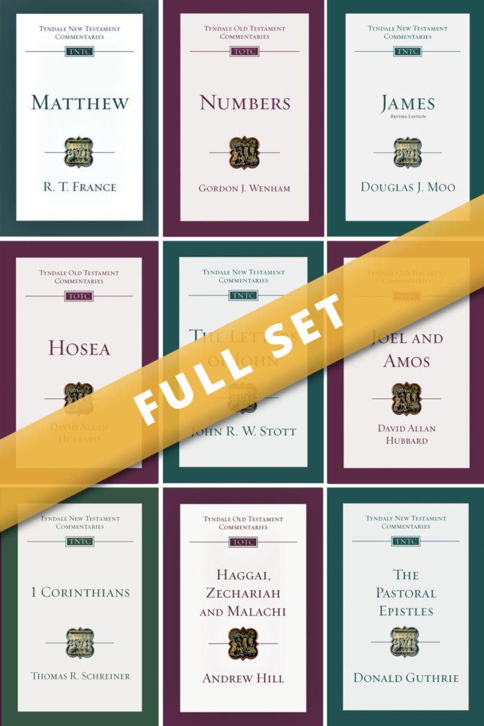 TYNDALE COMMENTARIES COMPLETE SET, by Donald J. Wiseman and Leon Morris, general eds.