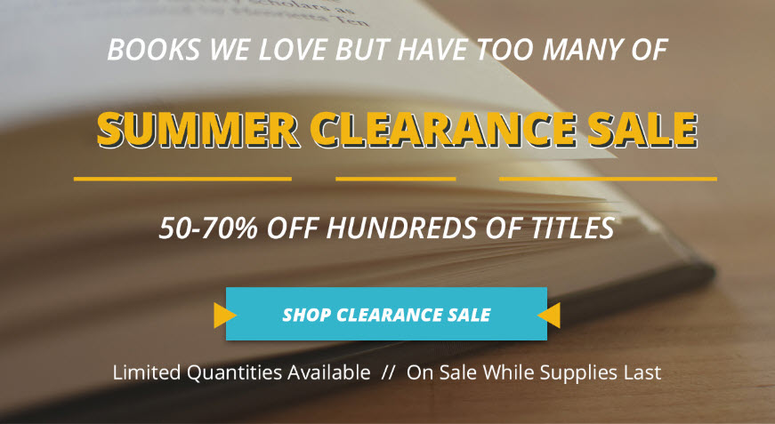 Book Sale at WTS Books: Summer Clearance Sale!