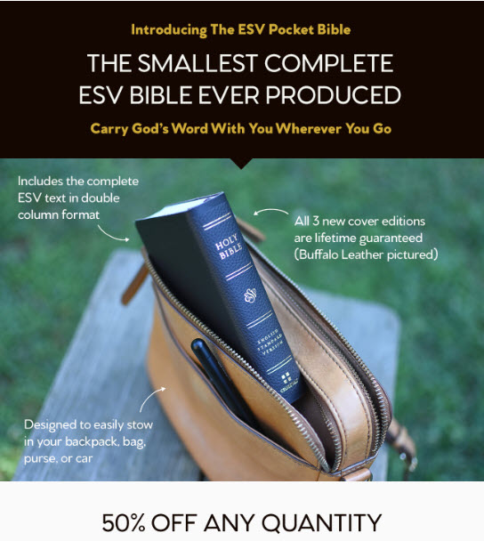 The Smallest ESV Bible Ever Produced