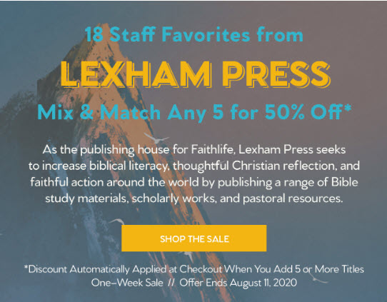 18 Favorites from Lexham Press